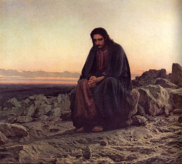 И.Н. Крамской Христос в пустыне. 1872