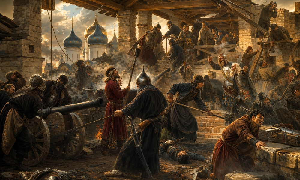 С.Д. Милорадович. Оборона Троице-Сергиевой лавры