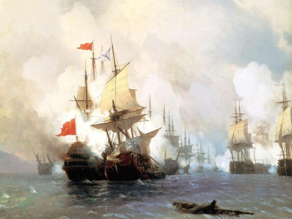 Сражение у мыса Калиакрия 31 июля 1791