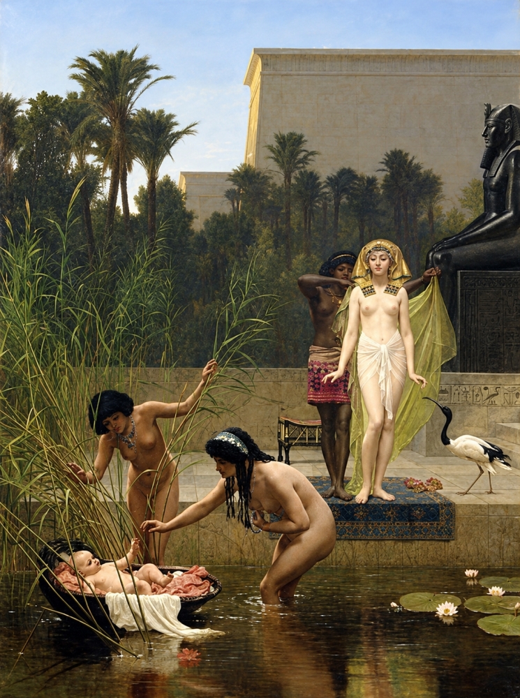 Нахождение Моисея. Ф. Гудолл, 1862