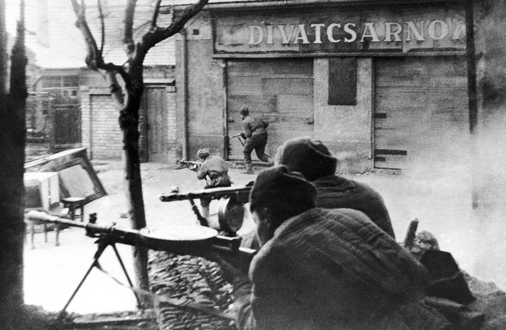 Бои за Будапешт в феврале 1945 года