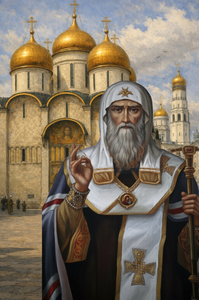 В. Шилов. Патриарх Ермоген