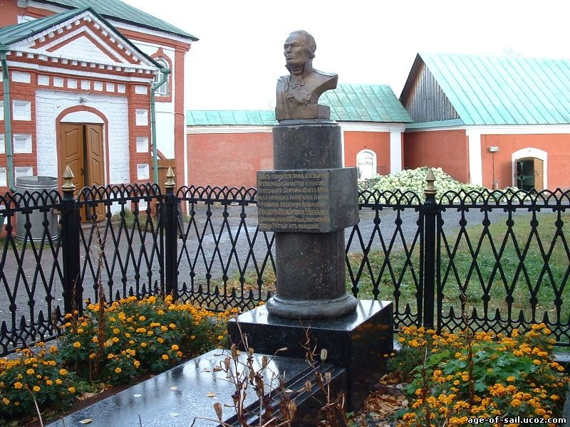 Место захоронения Ушакова Ф.Ф.