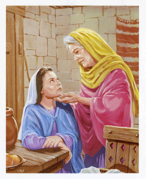 Мария посещает Елисавету