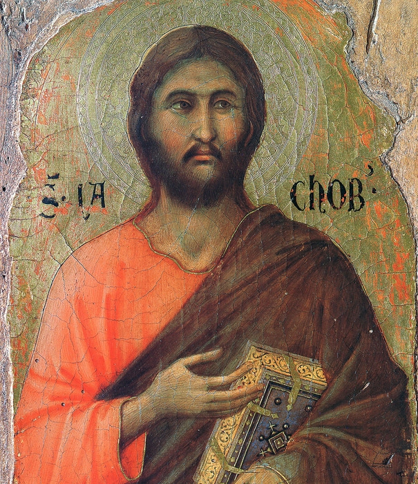 Апостол Иаков Алфеев. Дуччо ди Буонисенья, начало XIV века
