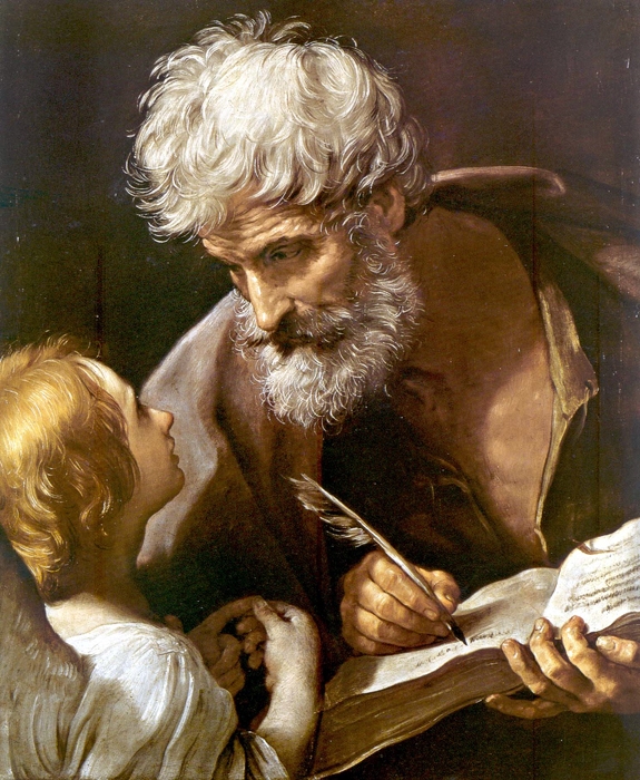 Святой Матфей и ангел (Гвидо Рени. 1635-1640)