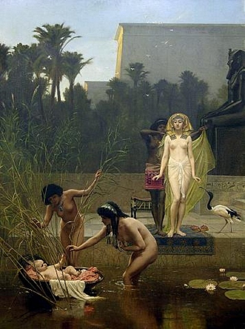 Нахождение Моисея. Ф. Гудолл, 1862