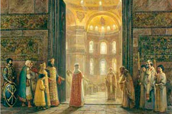 Святая равноапостольная великая княгиня Ольга, в крещении Елена (ок. 890 — 11 июля 969)